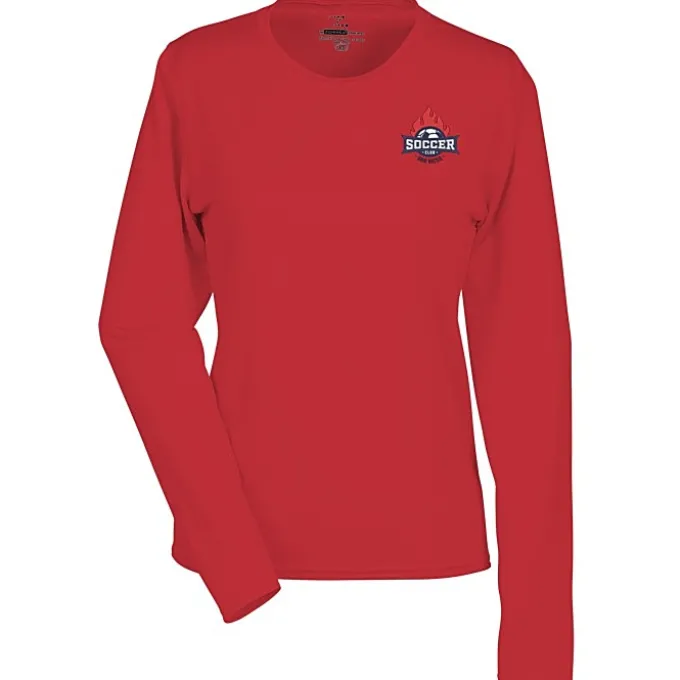 Boston Long Sleeve Training Tech Tee - Ladies' - Embroidered