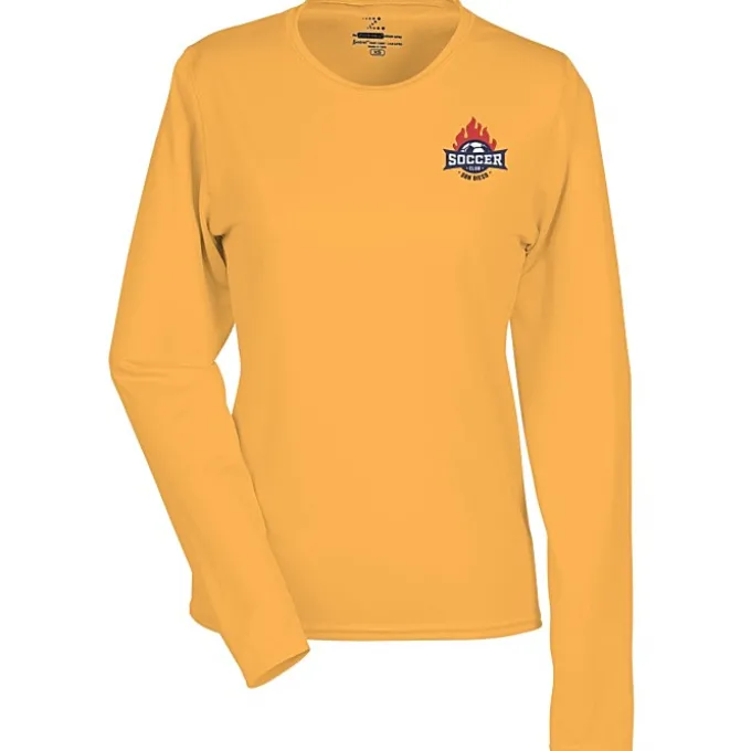 Boston Long Sleeve Training Tech Tee - Ladies' - Embroidered