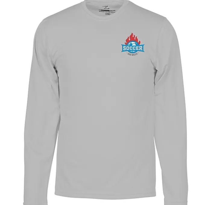 Boston Long Sleeve Training Tech Tee - Men's - Embroidered