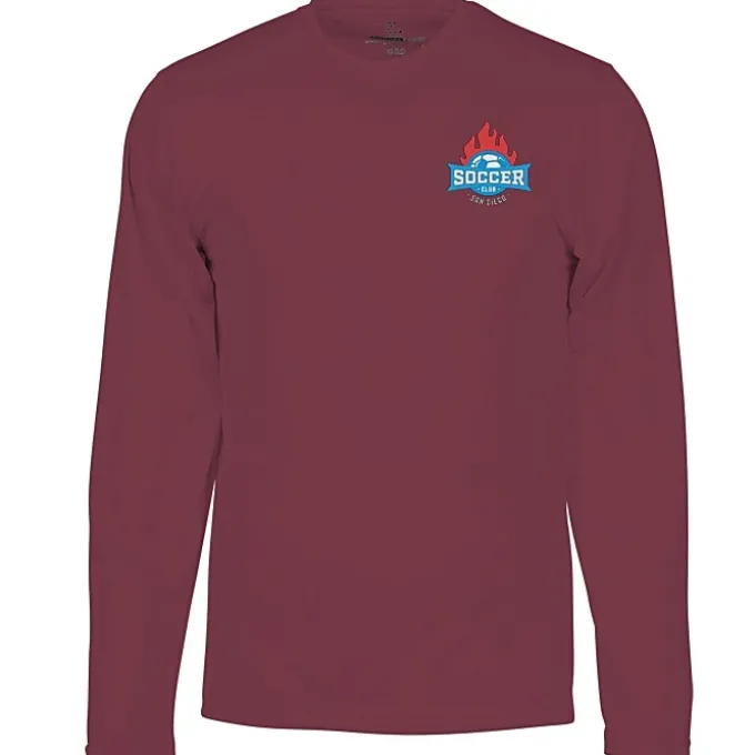 Boston Long Sleeve Training Tech Tee - Men's - Embroidered