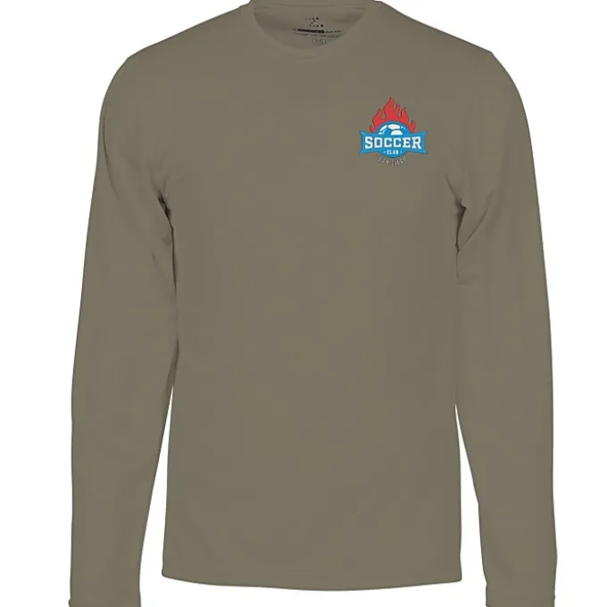 Boston Long Sleeve Training Tech Tee - Men's - Embroidered