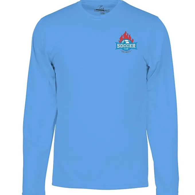 Boston Long Sleeve Training Tech Tee - Men's - Embroidered