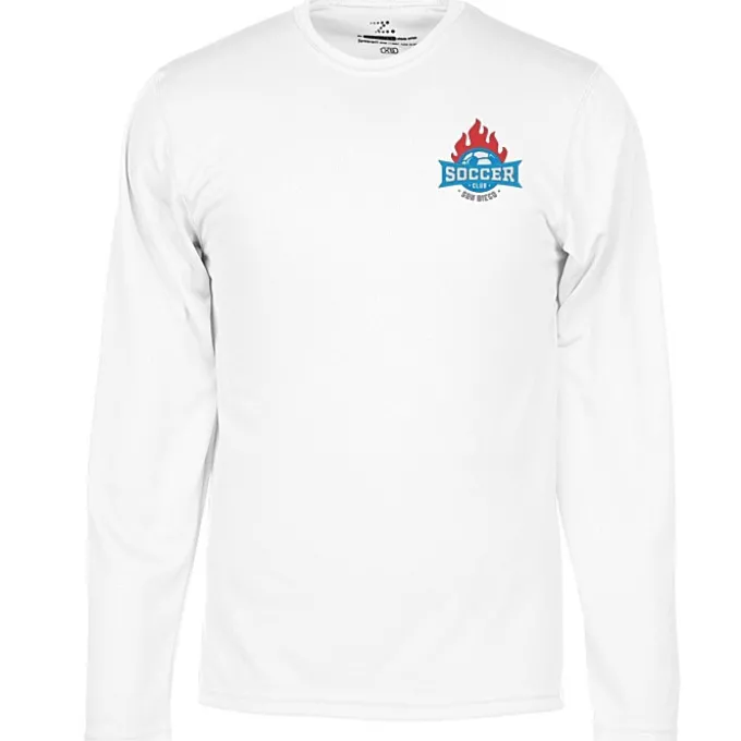 Boston Long Sleeve Training Tech Tee - Men's - Embroidered