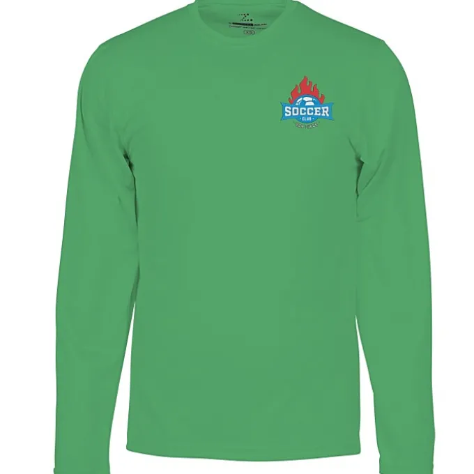 Boston Long Sleeve Training Tech Tee - Men's - Embroidered