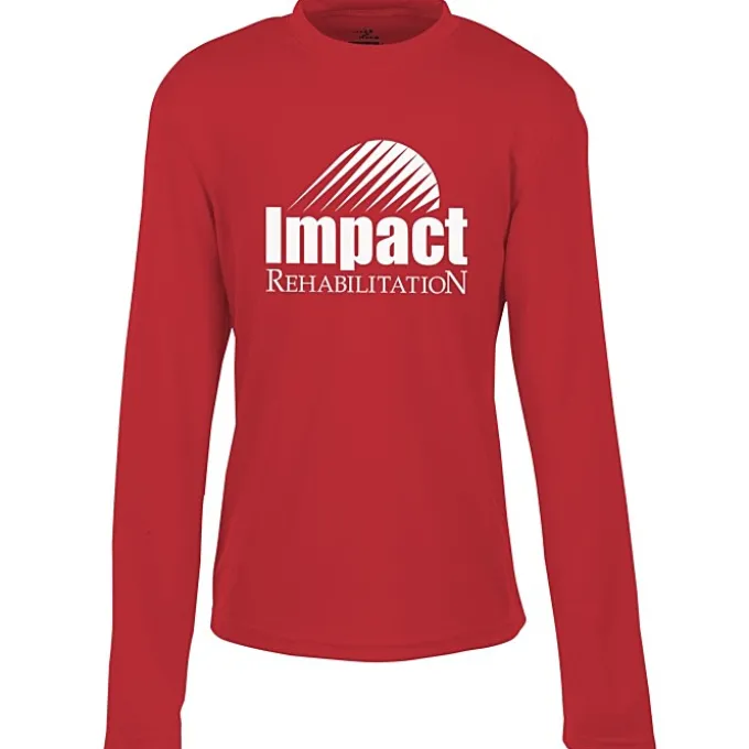 Boston Long Sleeve Training Tech Tee - Youth