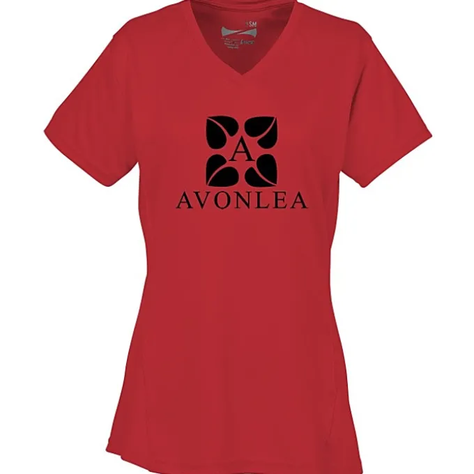 Boston V-Neck Training Tech Tee - Ladies'