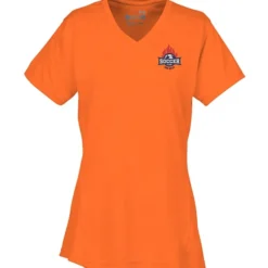 Boston V-Neck Training Tech Tee- Ladies' - Embroidered
