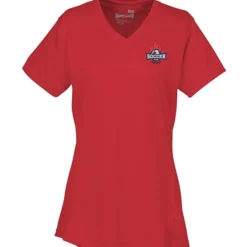 Boston V-Neck Training Tech Tee- Ladies' - Embroidered