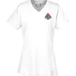 Boston V-Neck Training Tech Tee- Ladies' - Embroidered