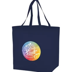 Bottom Gusset Shopper - 13 inches x 19 1/2 inches - Full Color