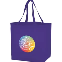 Bottom Gusset Shopper - 13 inches x 19 1/2 inches - Full Color
