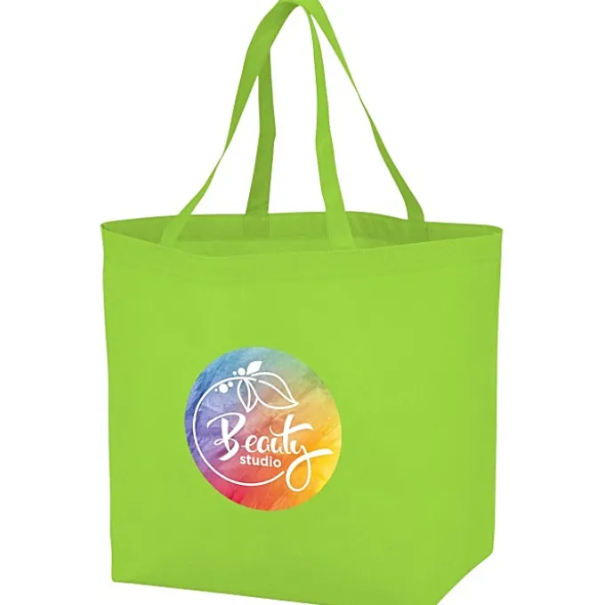 Bottom Gusset Shopper - 13 inches x 19 1/2 inches - Full Color