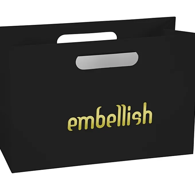 Boutique Die Cut Shopper - 8 inches x 12 inches