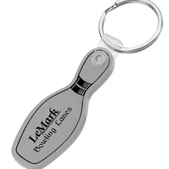 Bowling Pin Soft Keychain - Opaque