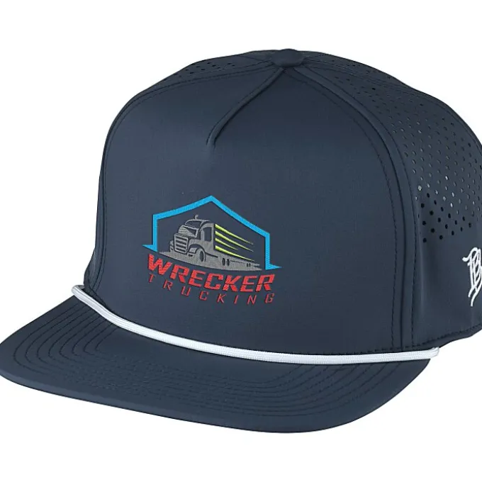 Branded Bills Bare Flat Rope Cap - Embroidered