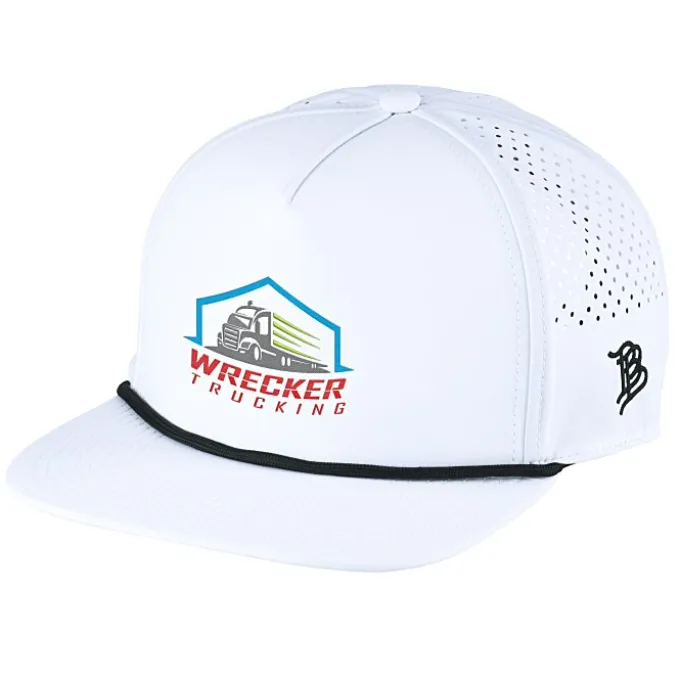 Branded Bills Bare Flat Rope Cap - Embroidered