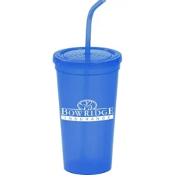 Brilliantly Bent Straw Tumbler - 22 oz. - 24 hr