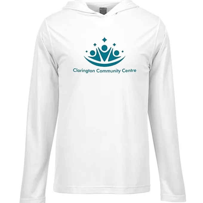 Brooklyn Long Sleeve Hooded Training T-Shirt