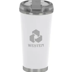 Brooklyn Vacuum Tumbler - 16 oz. - Laser Engraved
