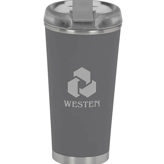 Brooklyn Vacuum Tumbler - 16 oz. - Laser Engraved