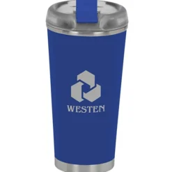 Brooklyn Vacuum Tumbler - 16 oz. - Laser Engraved