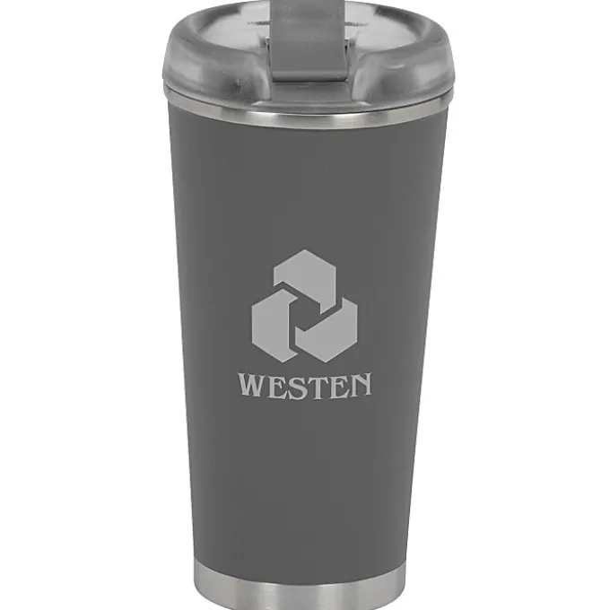 Brooklyn Vacuum Tumbler - 16 oz. - Laser Engraved