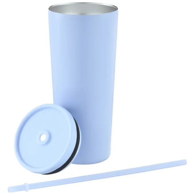 Brooklyn Vacuum Tumbler with Straw - 24 oz