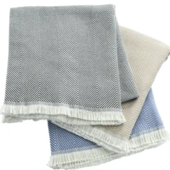 Brooks Brothers Coastal Throw Blanket
