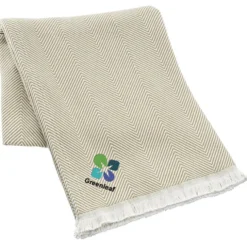 Brooks Brothers Coastal Throw Blanket