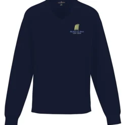 Brooks Brothers Cotton Blend V-Neck Sweater - Men's