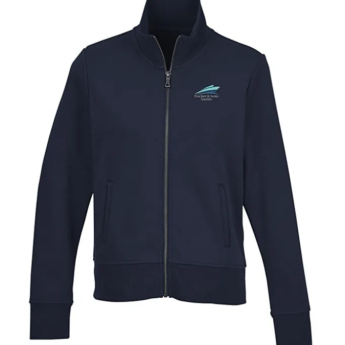 Brooks Brothers Double Knit Full-Zip Jacket - Ladies'