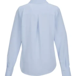 Brooks Brothers Full Button Satin Blouse