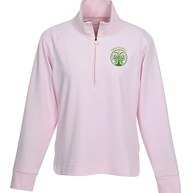 Brooks Brothers Luxe Performance 1/4-Zip Pullover - Ladies'
