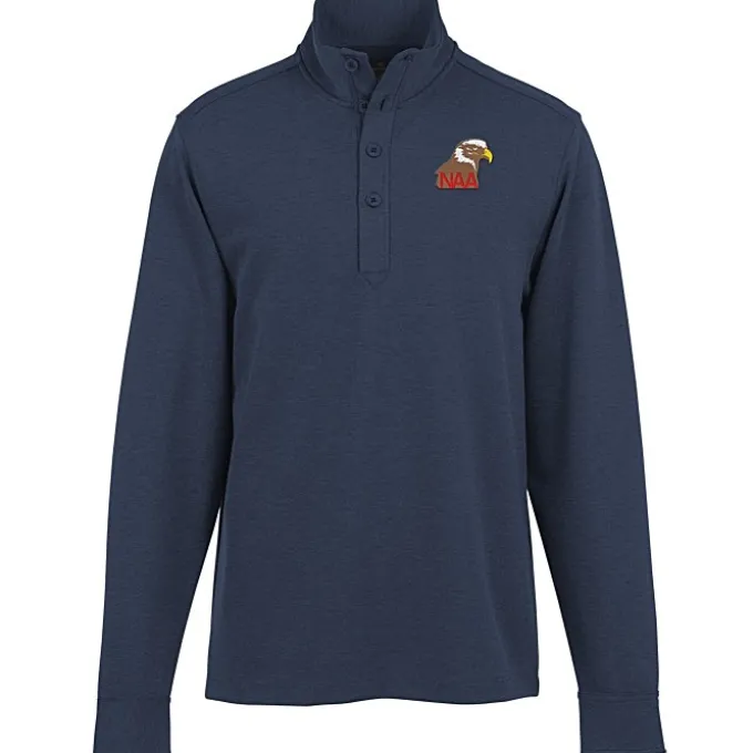 Brooks Brothers Mid Layer Stretch 1/2-Button Fleece Pullover - Men's
