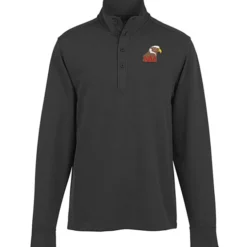 Brooks Brothers Mid Layer Stretch 1/2-Button Fleece Pullover - Men's