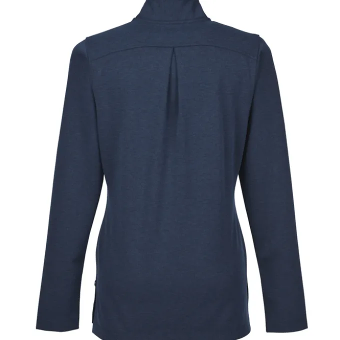 Brooks Brothers Mid Layer Stretch 1/2-Button Fleece Pullover - Ladies'