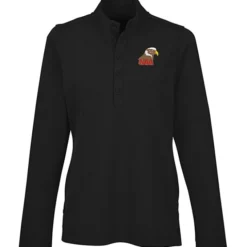Brooks Brothers Mid Layer Stretch 1/2-Button Fleece Pullover - Ladies'