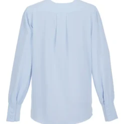 Brooks Brothers Open Neck Satin Blouse - Ladies'
