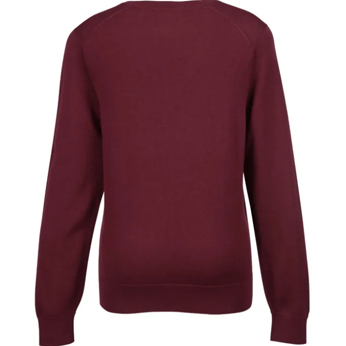 Brooks Brothers Washable Merino V-Neck Sweater - Ladies'