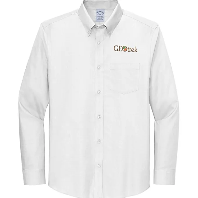 Brooks Brothers Wrinkle Free Stretch Nailhead Shirt - Men's