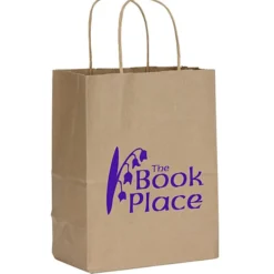 Brown Kraft Paper Bag - 10-1/2 inches x 8 inches