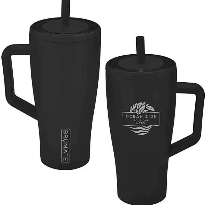 BruMate Era Vacuum Tumbler with Straw - 30 oz. - Laser Engraved