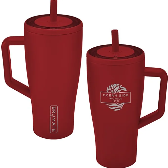 BruMate Era Vacuum Tumbler with Straw - 30 oz. - Laser Engraved