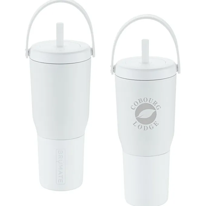 BruMate Resa Vacuum Tumbler with Straw- 35 oz. - Laser Engraved