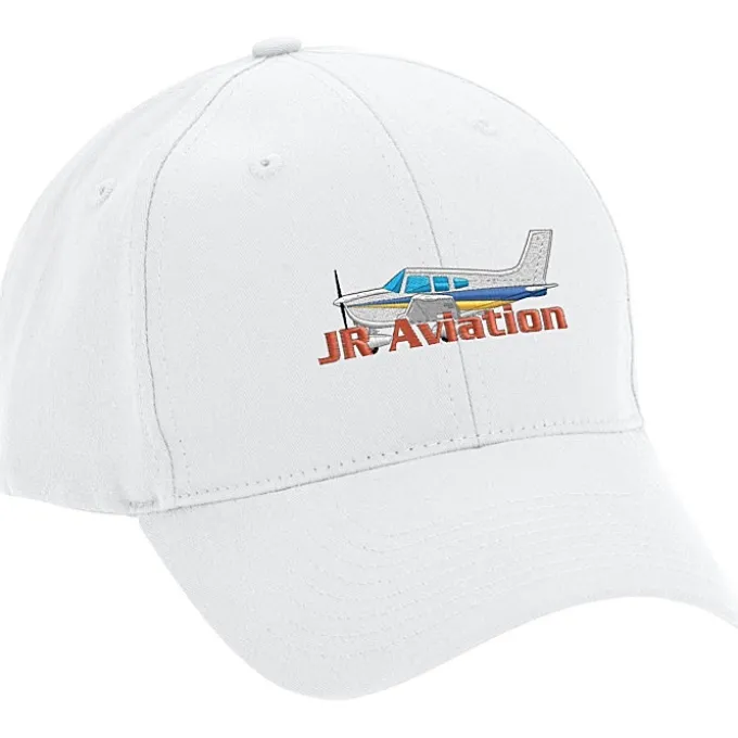 Brushed-Cotton 6-Panel Cap - Embroidered - 24 hr