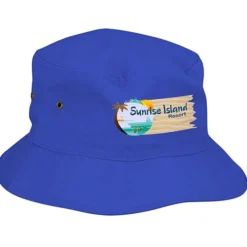 Brushed Cotton Twill Bucket Hat - Full Color