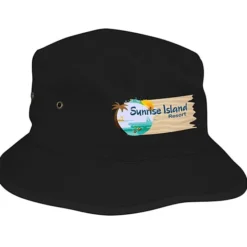Brushed Cotton Twill Bucket Hat - Full Color