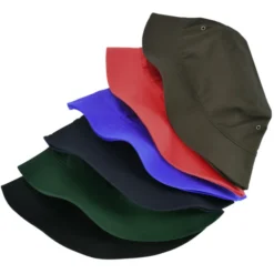Brushed Cotton Twill Bucket Hat - Full Color