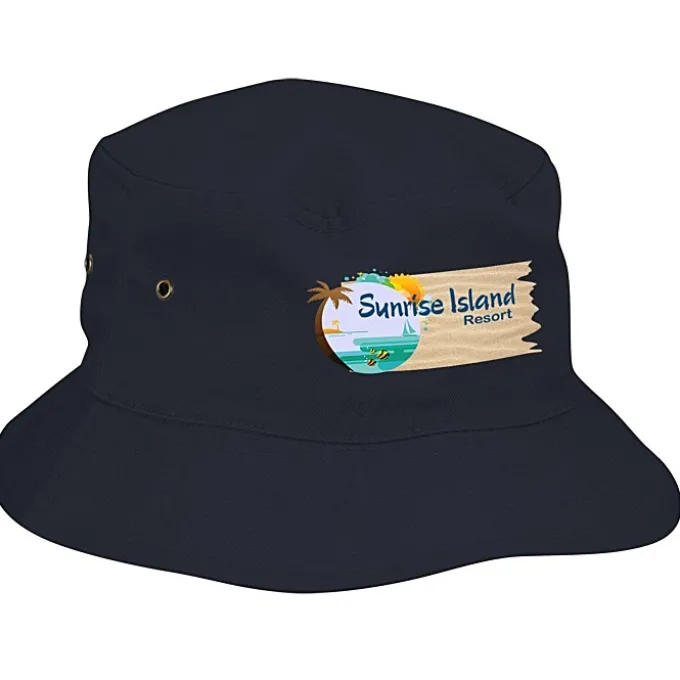 Brushed Cotton Twill Bucket Hat - Full Color