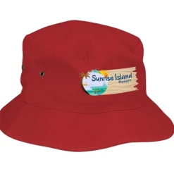 Brushed Cotton Twill Bucket Hat - Full Color